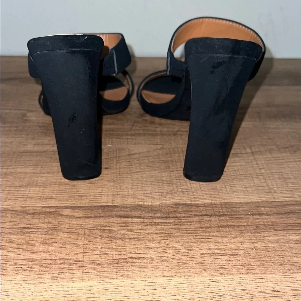 X2B Black Women's Heels